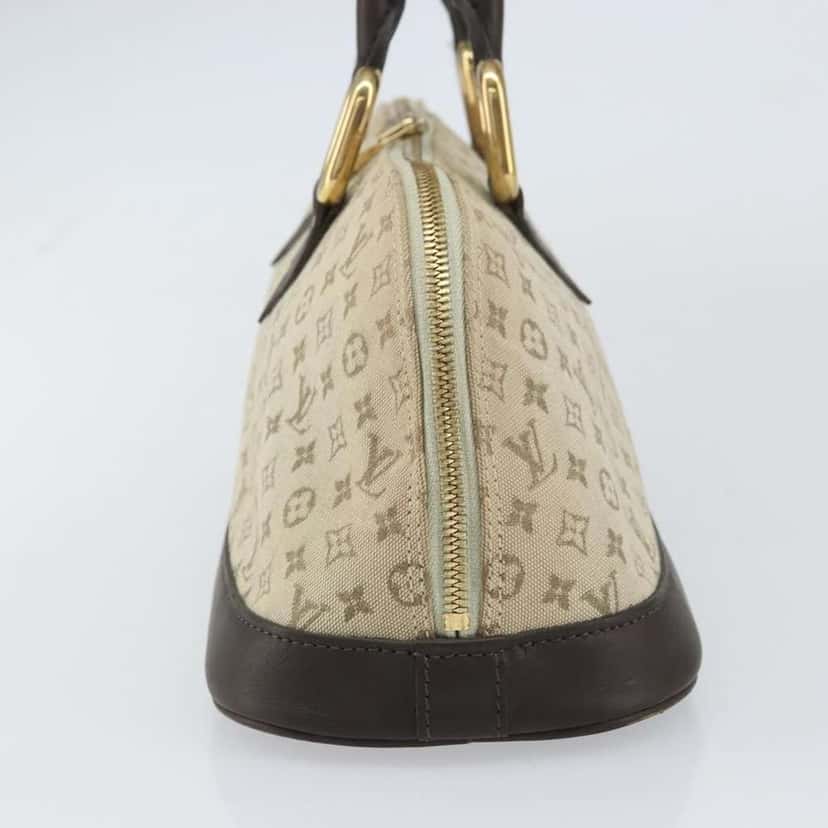 Louis Vuitton Alma Handbag Khaki Canvas Fair condition - Model View