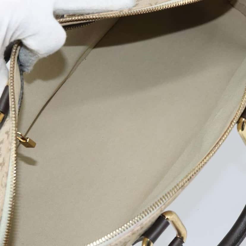 Louis Vuitton Alma Handbag Khaki Canvas Fair condition - Box View