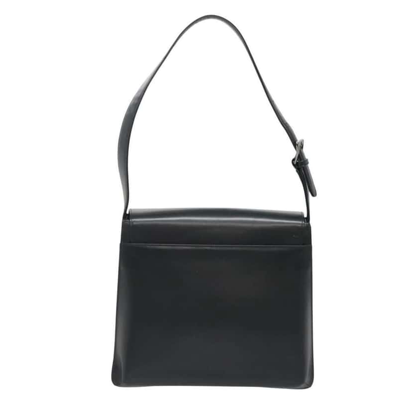 Givenchy Shoulder Bag Black Leather Good condition - Back View