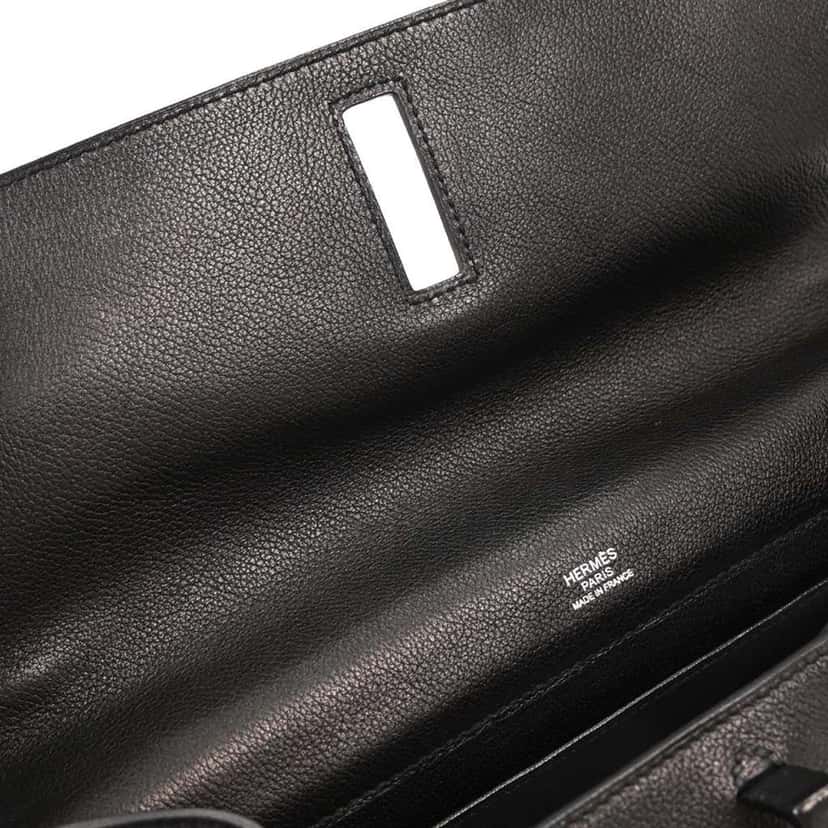 Hermès Etribelt Bag Black Leather Good condition - Model View