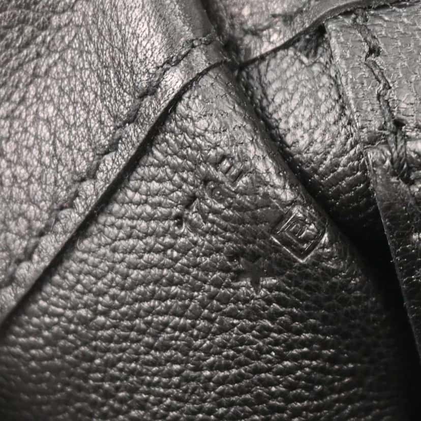 Hermès Etribelt Bag Black Leather Good condition - Box View