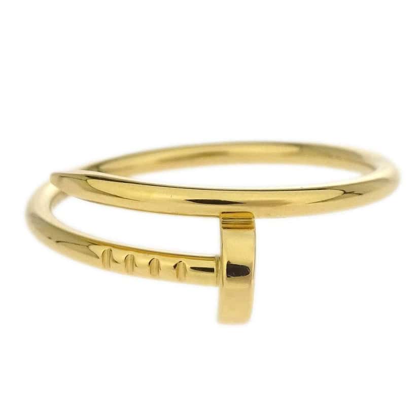 Cartier Juste un Clou Ring Gold Very good condition - Front View