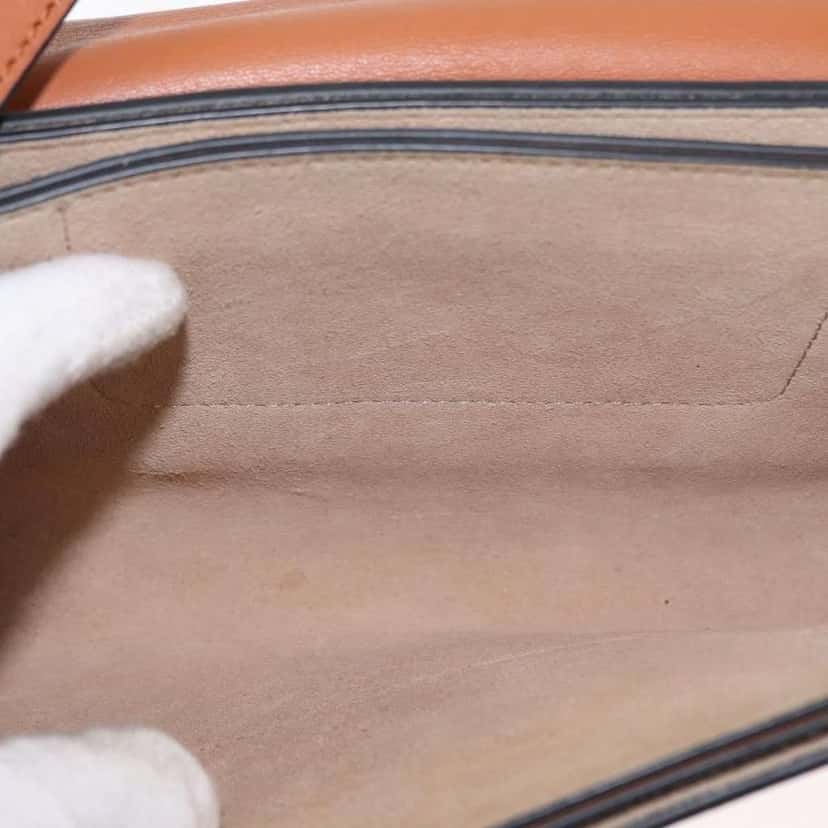Chloe Faye Shoulder Bag Brown Suede Good condition - Box View