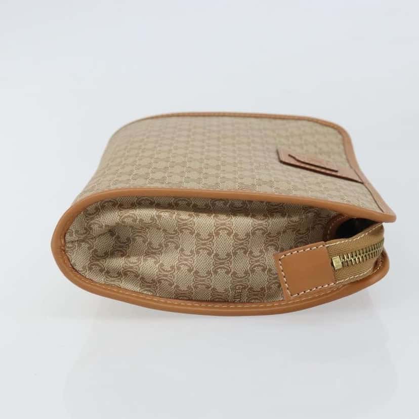 Celine Macadam Pochette Beige Canvas Good condition - Inside View