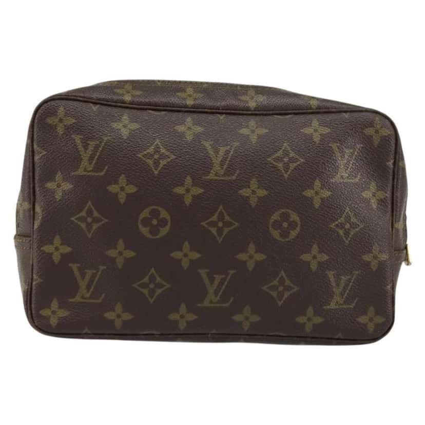 Louis Vuitton Trousse Toilette Brown Canvas Good condition - Back View
