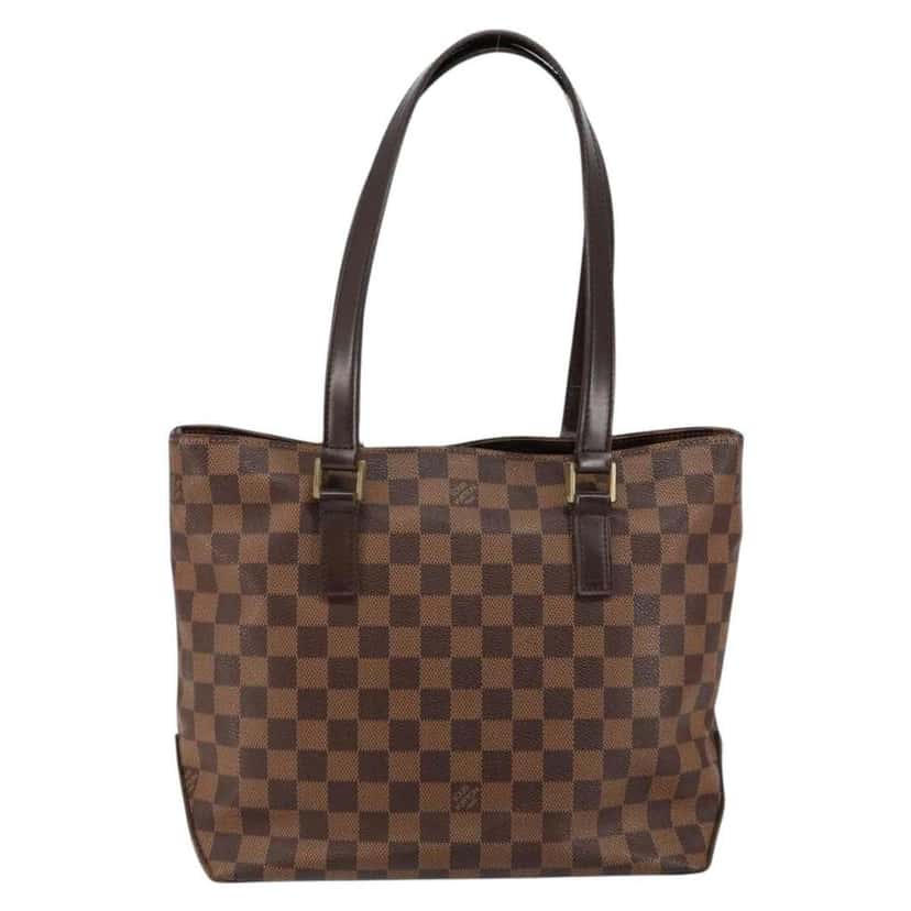 Louis Vuitton Cabas Piano Brown Canvas Good condition - Back View