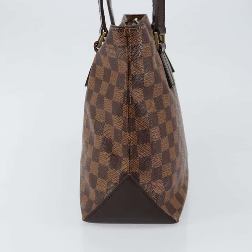 Louis Vuitton Cabas Piano Brown Canvas Good condition - Inside View
