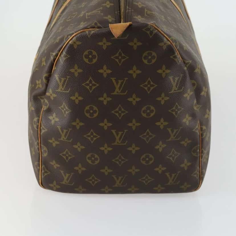 Louis Vuitton Keepall Bag Brown Canvas Fair condition - Inside View