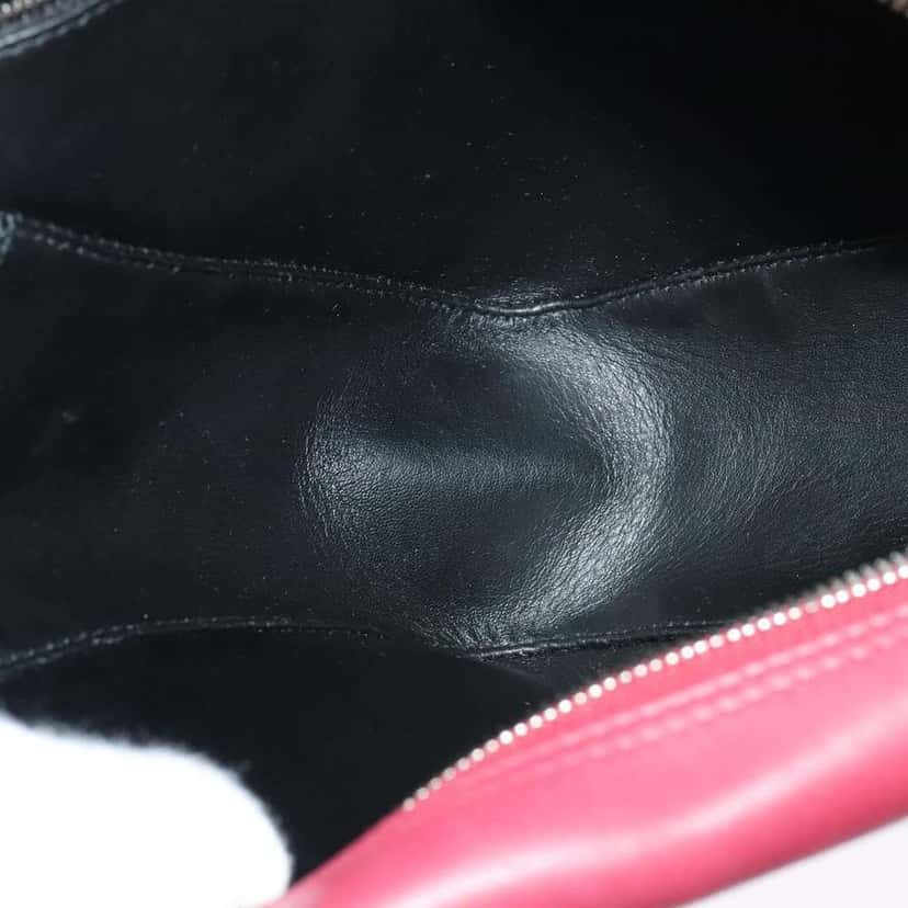 Balenciaga Triangle Duffle Bag Red Leather Good condition - Box View