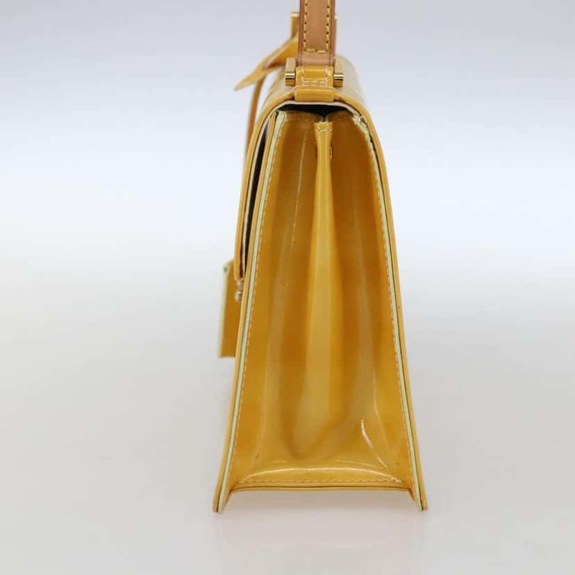 Louis Vuitton Spring Street NM Handbag Yellow Fair condition - Model View