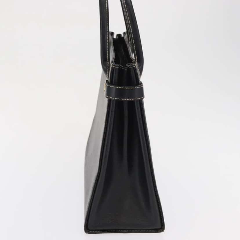 Burberry Vintage Handbag Black Leather Good condition - Inside View