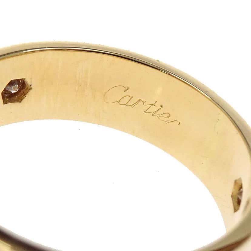 Cartier Love Wedding Band 1 Diamond Ring Gold Good condition - Inside View