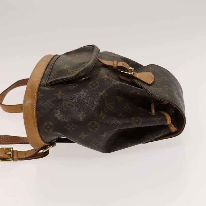 Louis Vuitton Vintage Montsouris Backpack Brown Canvas Good condition - Inside View