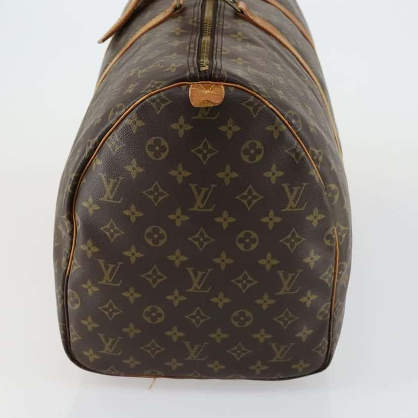 Louis Vuitton Keepall Bag Brown Canvas Good condition - Inside View