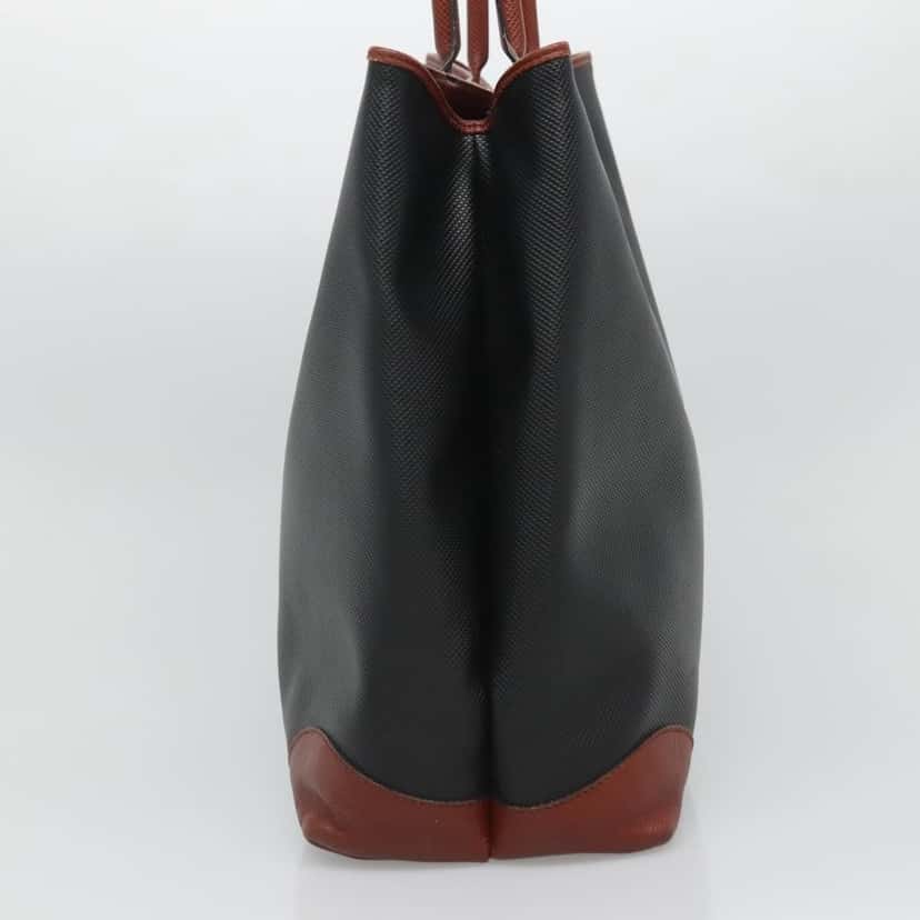 Bottega Veneta Marco Polo Tote Black Canvas Good condition - Model View