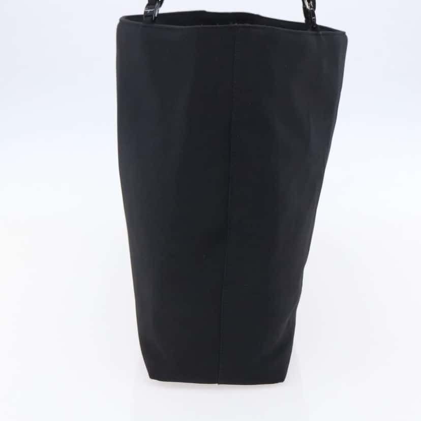Salvatore Ferragamo Vintage Shoulder Bag Black Canvas Good condition - Inside View