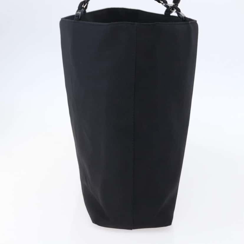 Salvatore Ferragamo Vintage Shoulder Bag Black Canvas Good condition - Model View