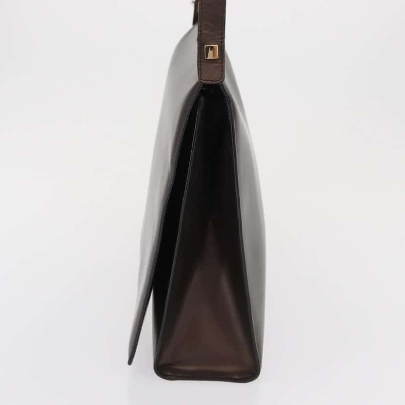 Gucci Vintage Shoulder Bag Brown Leather Fair condition - Inside View