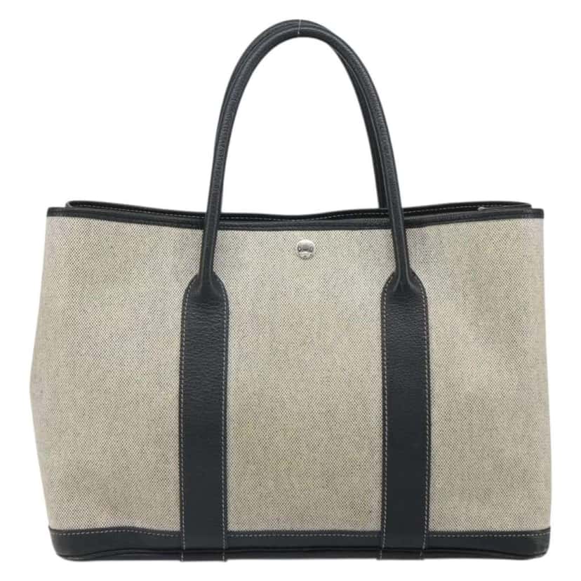 Hermès Garden Party Tote Other Canvas Fair condition - Back View