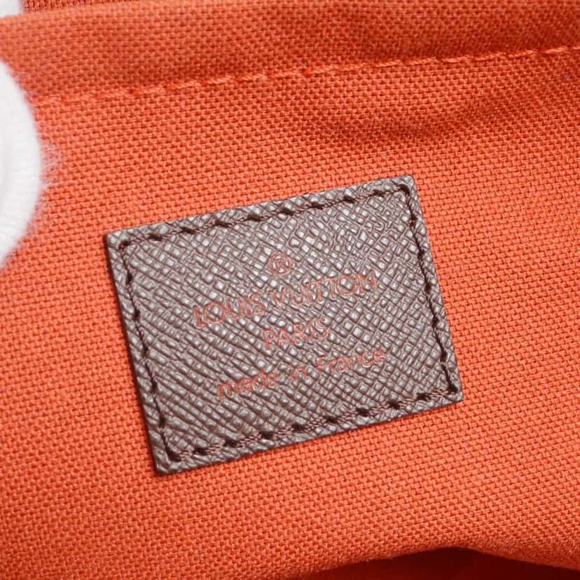 Louis Vuitton Belem Handbag Brown Canvas Good condition - Box View