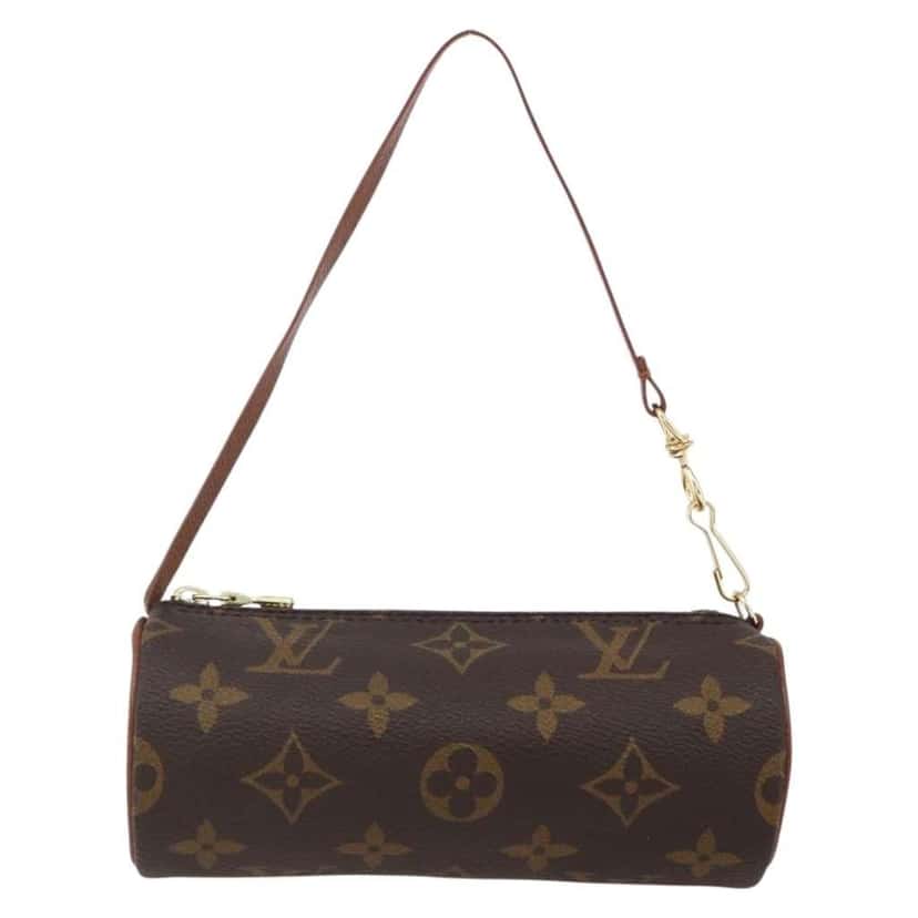 Louis Vuitton Papillon Pochette Brown Canvas Good condition - Front View