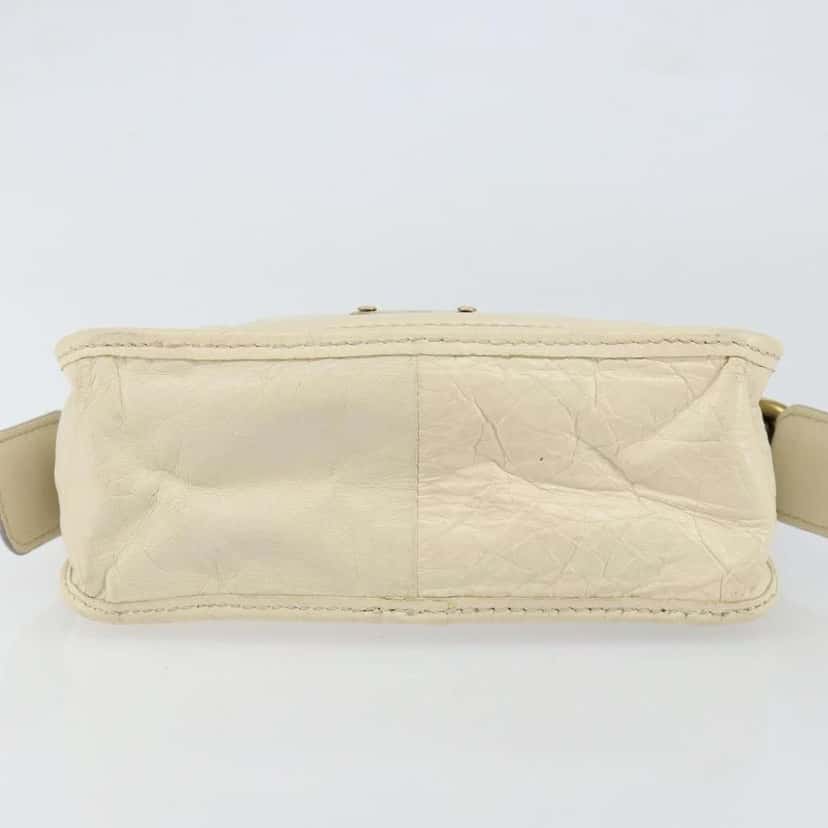 Chloe Vintage handbag White Leather Good condition - Box View