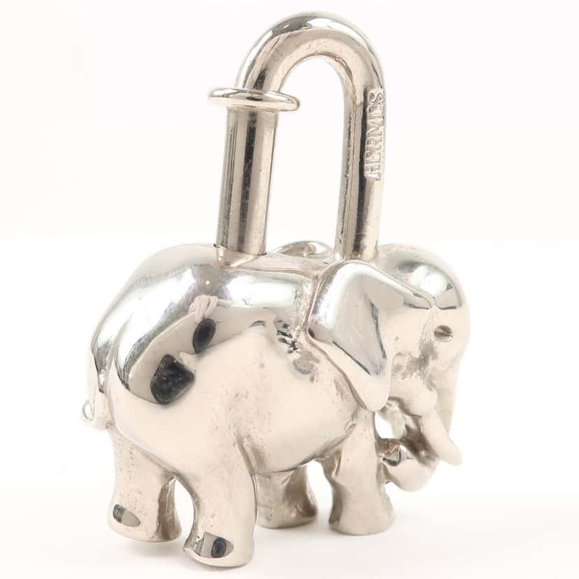 Hermès Cadena Silver Good condition - Back View