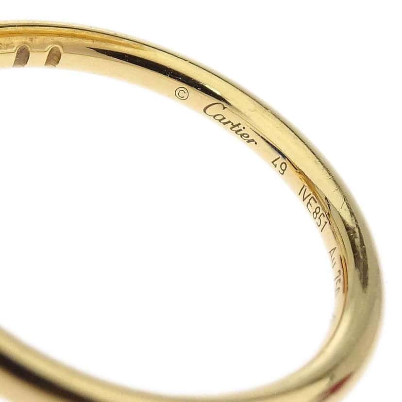 Cartier Juste un Clou Ring Gold Good condition - Back View