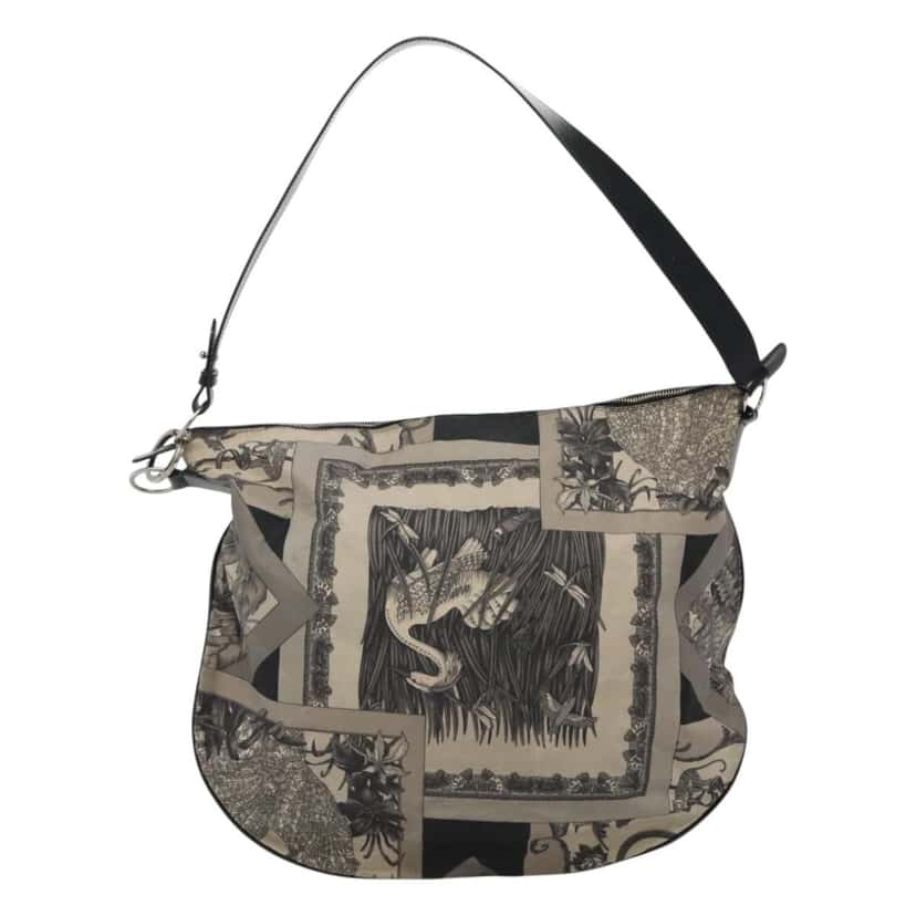 Salvatore Ferragamo Vintage Shoulder Bag Other Canvas Good condition - Back View
