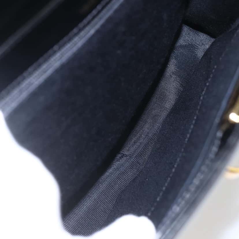 Valentino Garavani Vintage Handbag Black Leather Fair condition - Box View