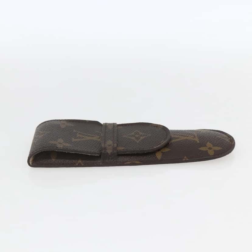 Louis Vuitton Etui à stylo Brown Canvas Good condition - Inside View