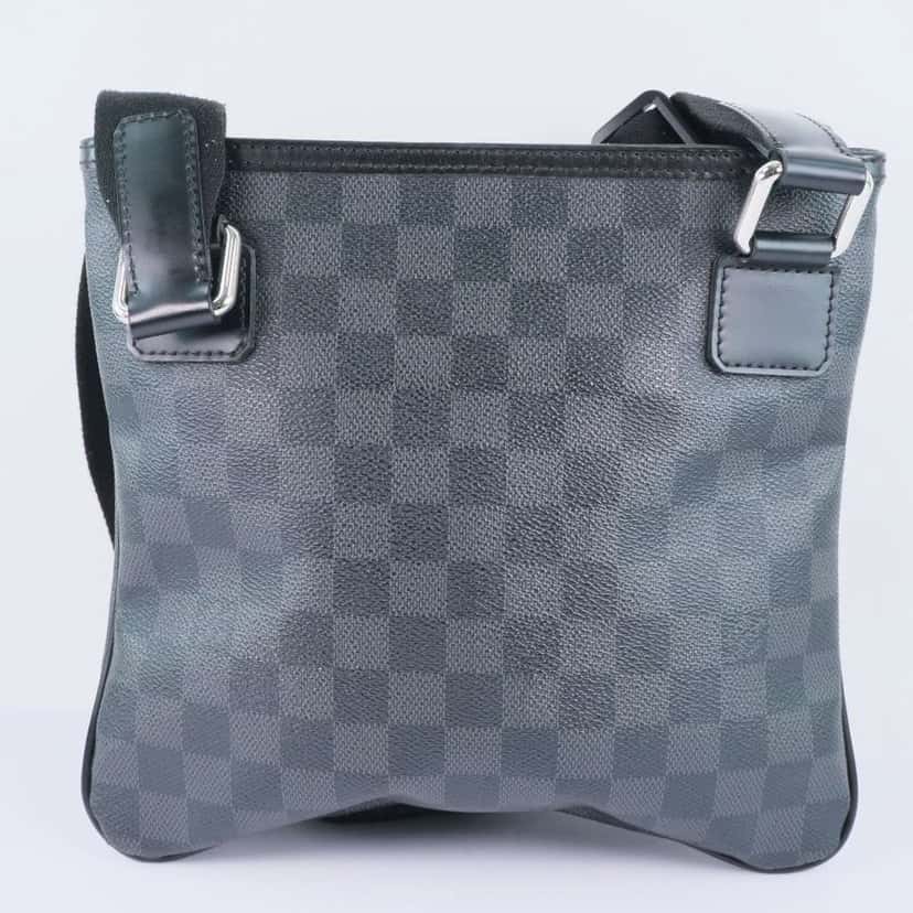Louis Vuitton Thomas Handbag Black Canvas Good condition - Back View