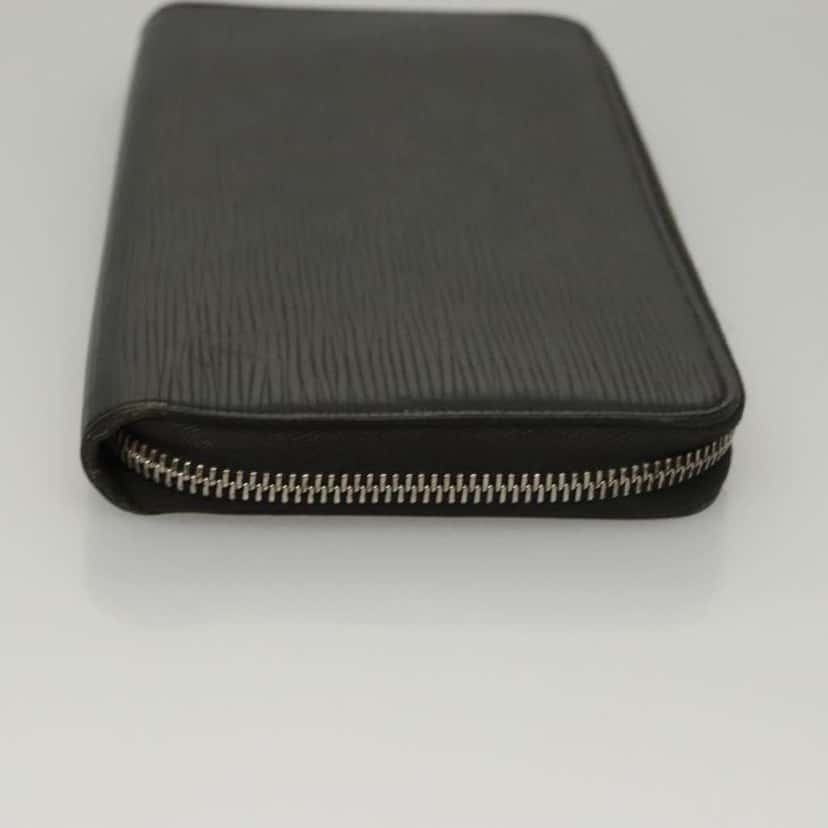 Louis Vuitton Zippy Organizer Black Leather Good condition - Inside View