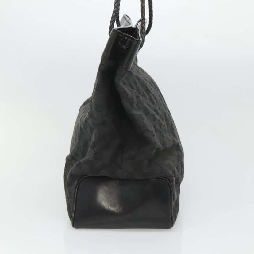 Gucci GG Canvas Bag Black Canvas Good condition - Inside View