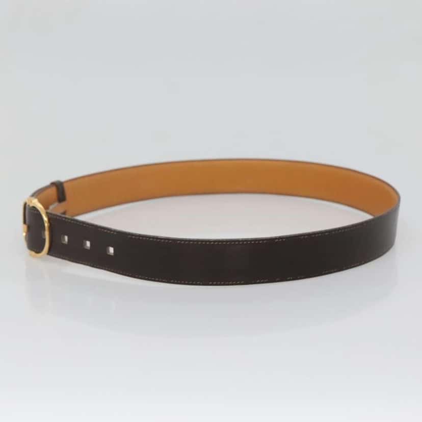 Hermès Vintage Belt Brown Leather Good condition - Model View