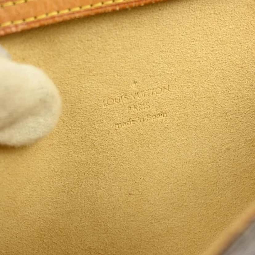 Louis Vuitton Twin Handbag Brown Canvas Fair condition - Model View