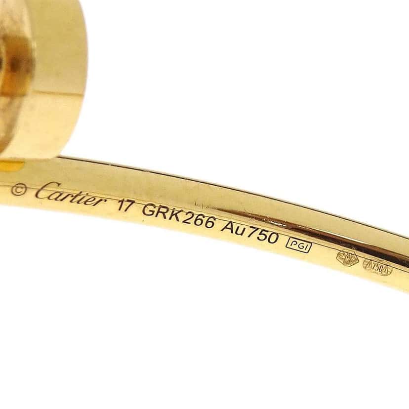 Cartier Juste un Clou Bracelet Gold Gold Good condition - Back View