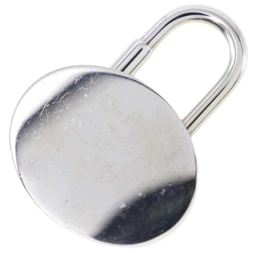 Hermès Annee Mediterranee Cadena Charm Necklace Metal and Silver Metal Good condition - Back View