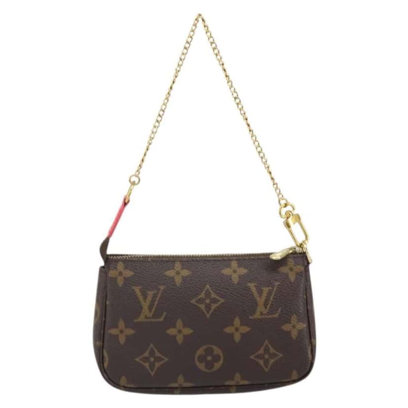 Louis Vuitton Pochette Accessoires Brown Canvas Good condition - Back View