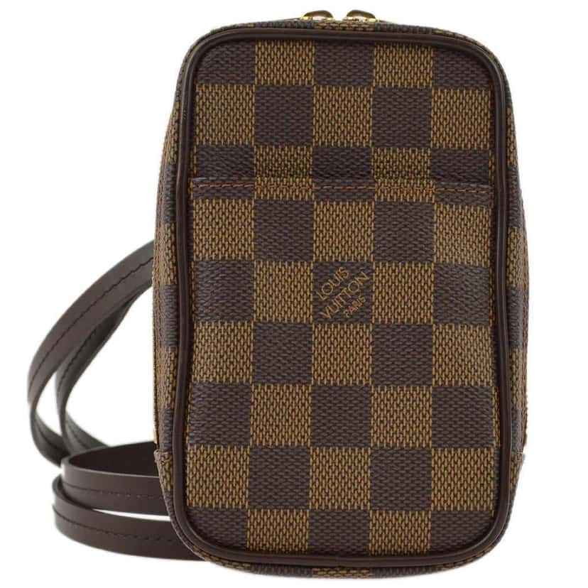 Louis Vuitton Etui Okapi Camera Case Brown Canvas Good condition - Front View