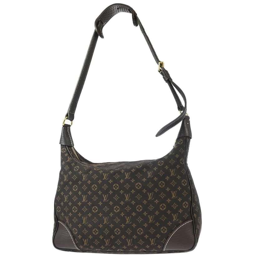 Louis Vuitton Boulogne Handbag Brown Canvas Good condition - Back View