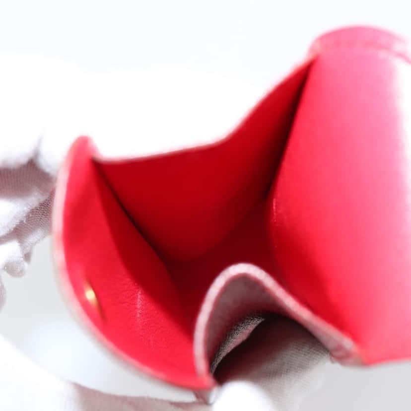 Hermès Glasses Case Red Leather Good condition - Box View