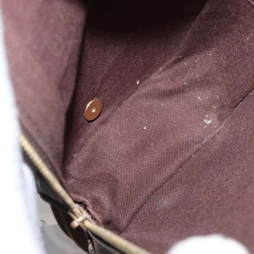 Louis Vuitton Pochette Gange Brown Canvas Good condition - Box View