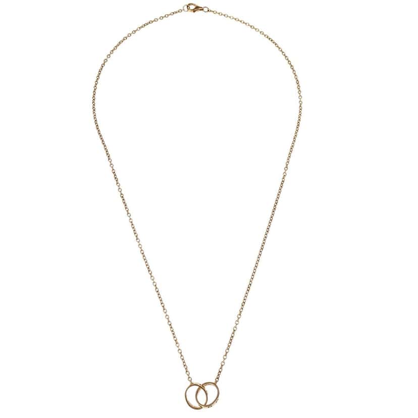 Cartier Love Interlocking Necklace Gold Good condition - Front View