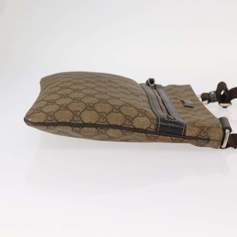 Gucci Flat Messenger Bag Beige Good condition - Inside View
