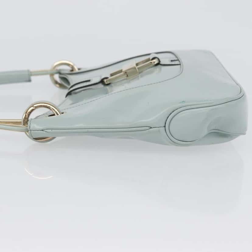 Gucci Jackie 1961 Hobo Blue Leather Fair condition - Model View