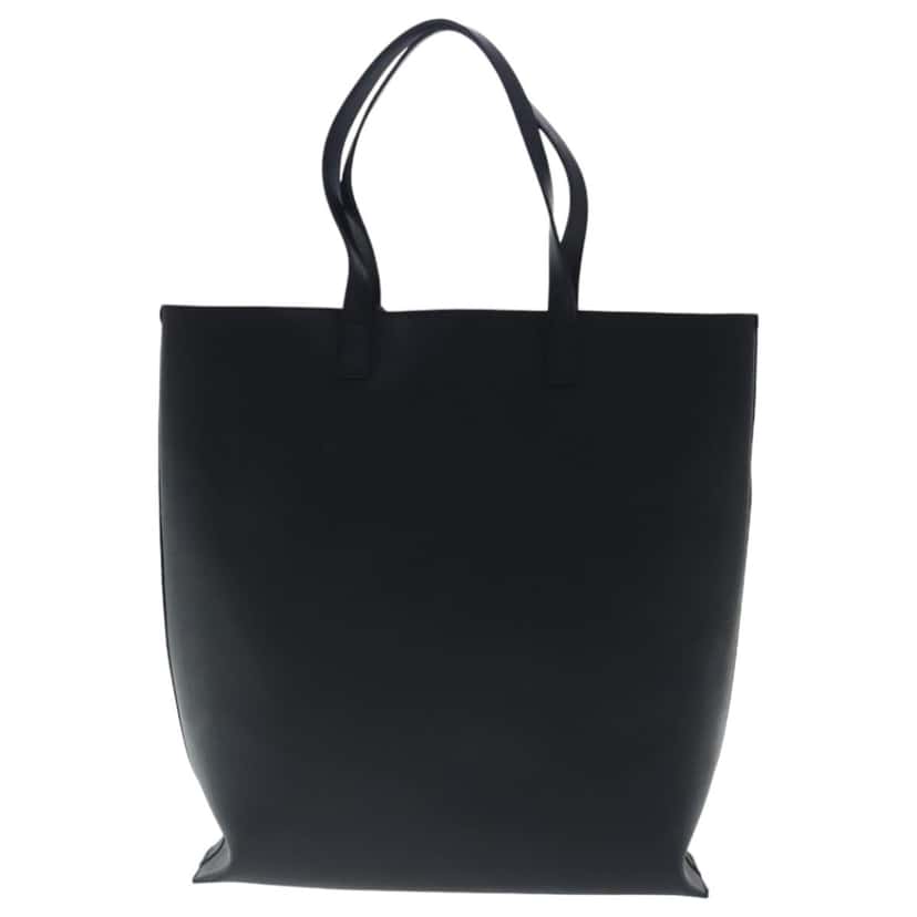 Saint Laurent Shopper Tote Black Leather Good condition - Back View
