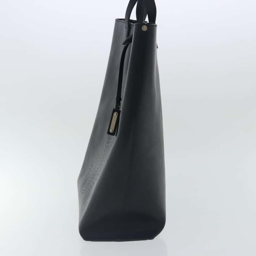 Saint Laurent Shopper Tote Black Leather Good condition - Model View