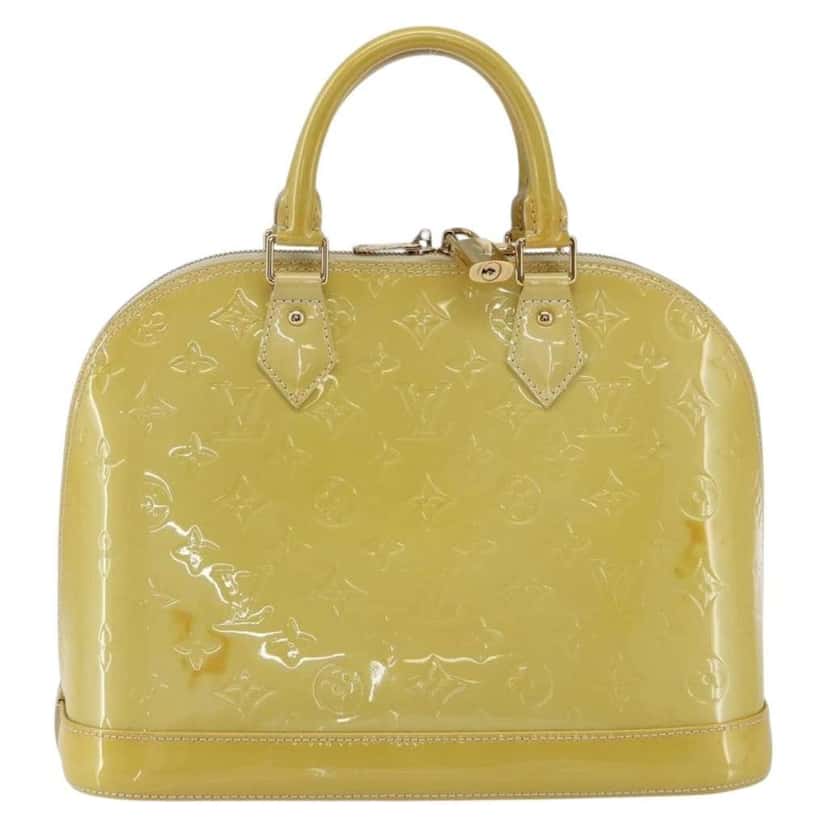 Louis Vuitton Alma Handbag Beige Good condition - Front View
