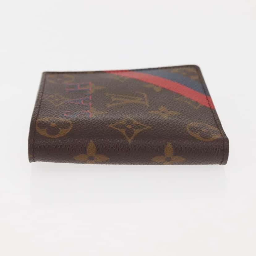 Louis Vuitton Marco Wallet NM Brown Canvas Very good condition - Model View